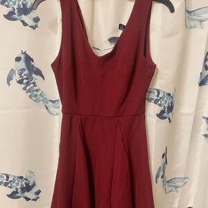 Forever 21 Burgundy Mini Dress. Size S.